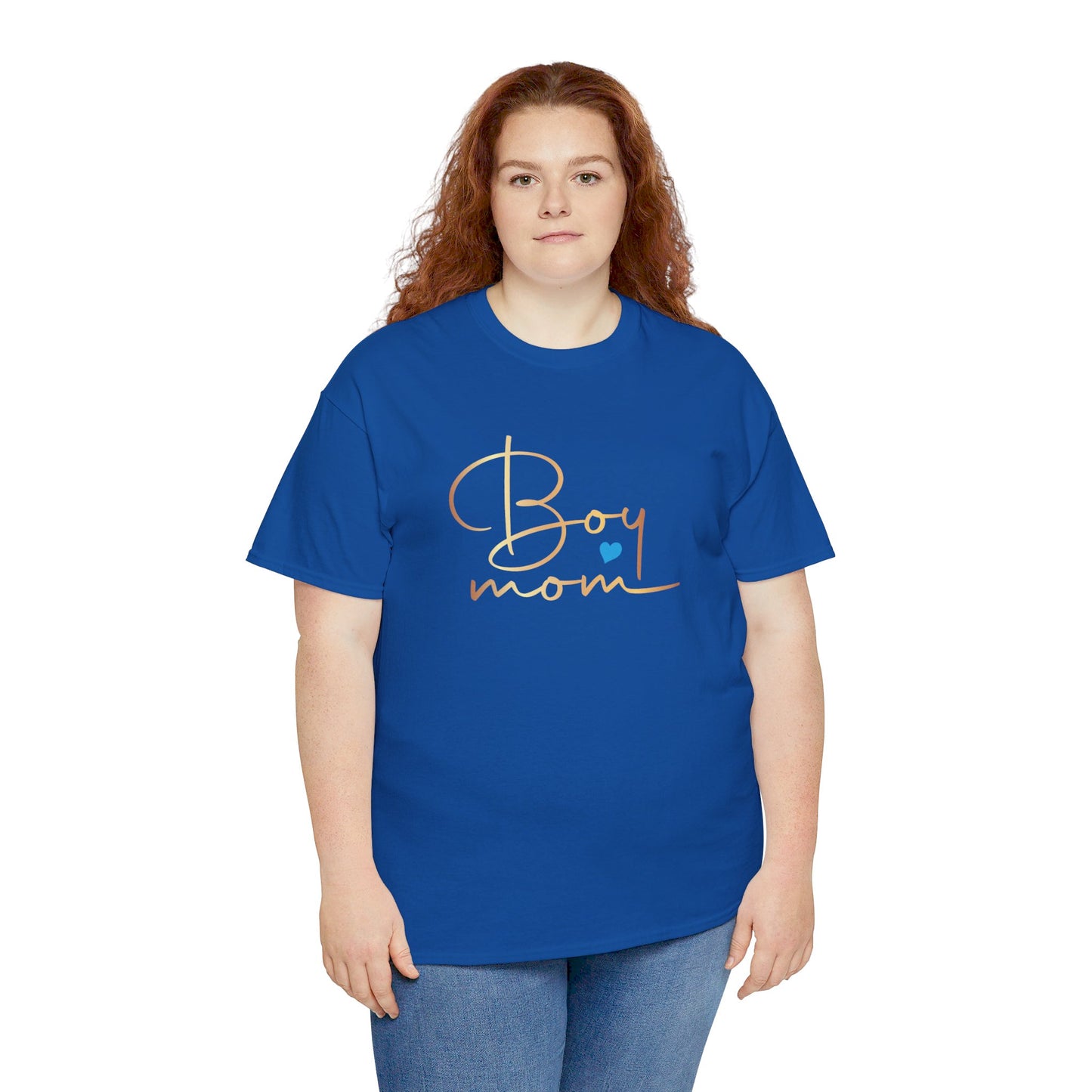 Boy Mom Unisex Heavy Cotton Tee