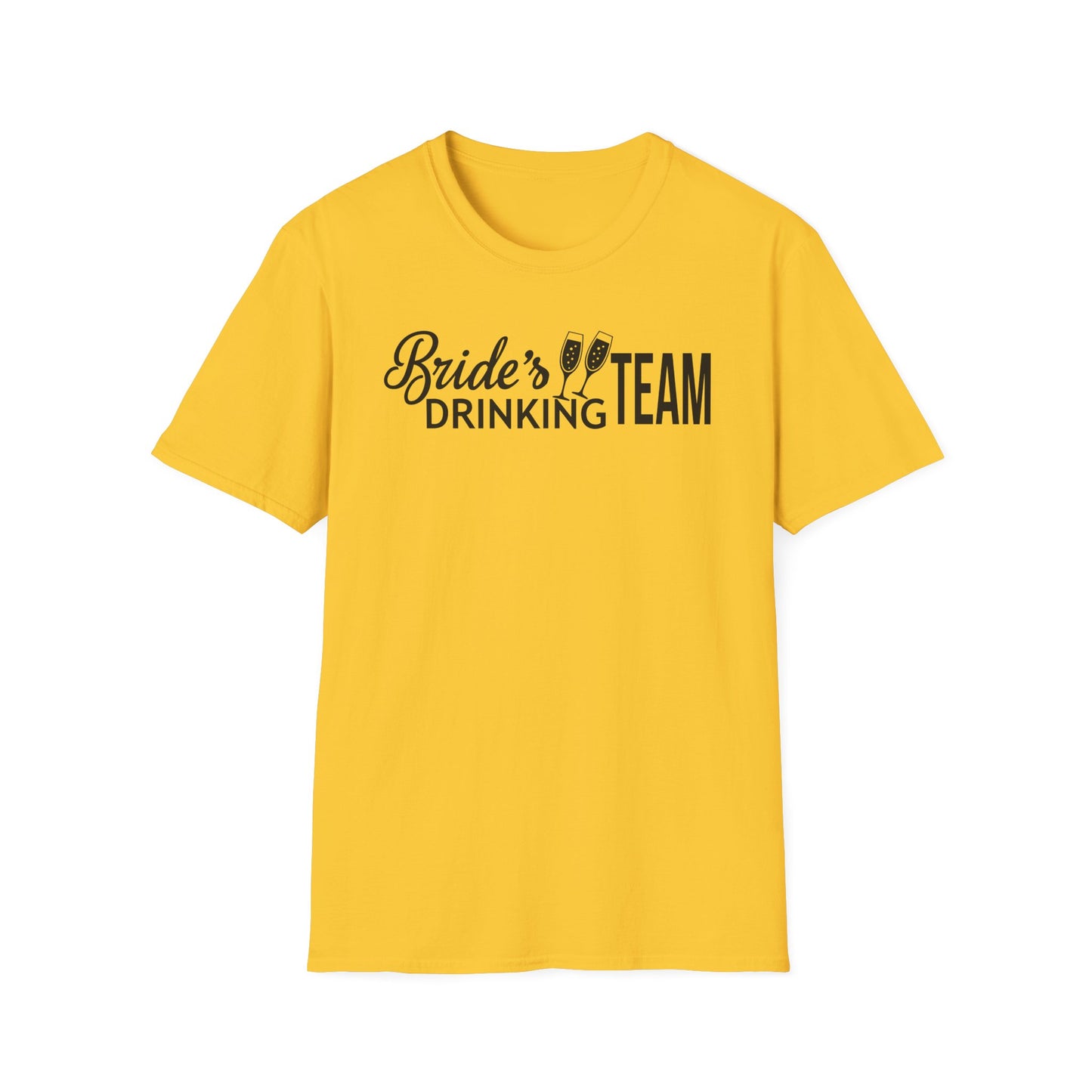 Bachelorette Party T-Shirt - Bride's Drinking Team
