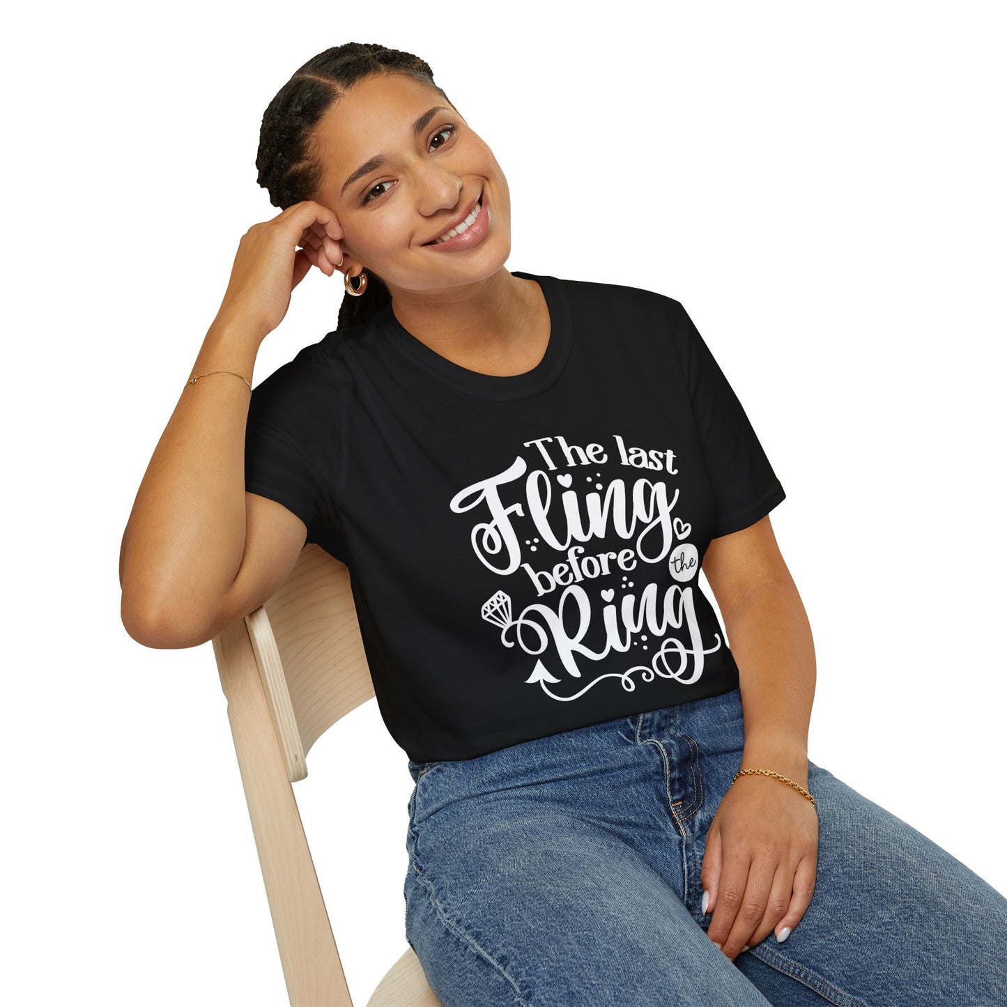 Bachelorette Softstyle T-Shirt - The Last Fling Before the Ring