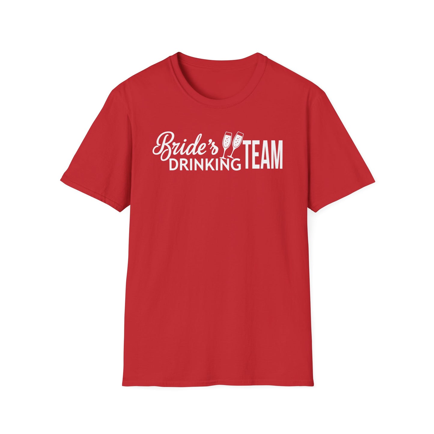 Bachelorette Party T-Shirt - Bride's Drinking Team