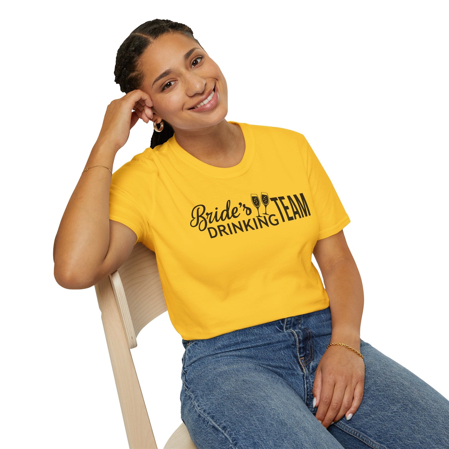 Bachelorette Party T-Shirt - Bride's Drinking Team