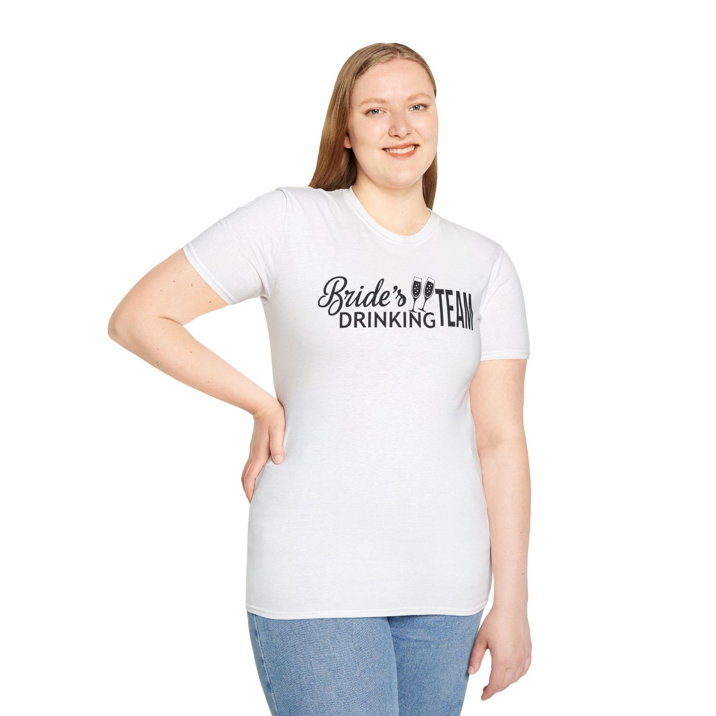 Bachelorette Party T-Shirt - Bride's Drinking Team