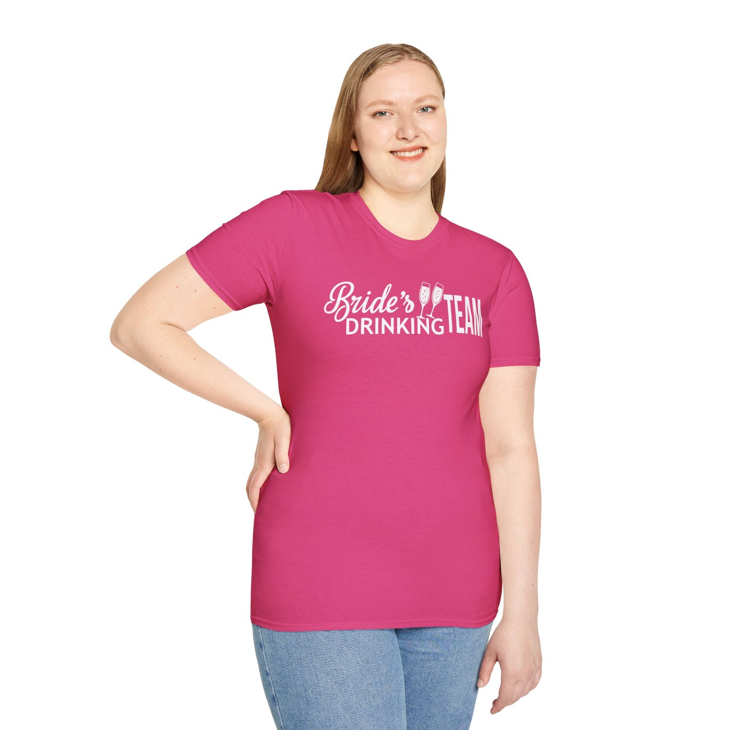 Bachelorette Party T-Shirt - Bride's Drinking Team