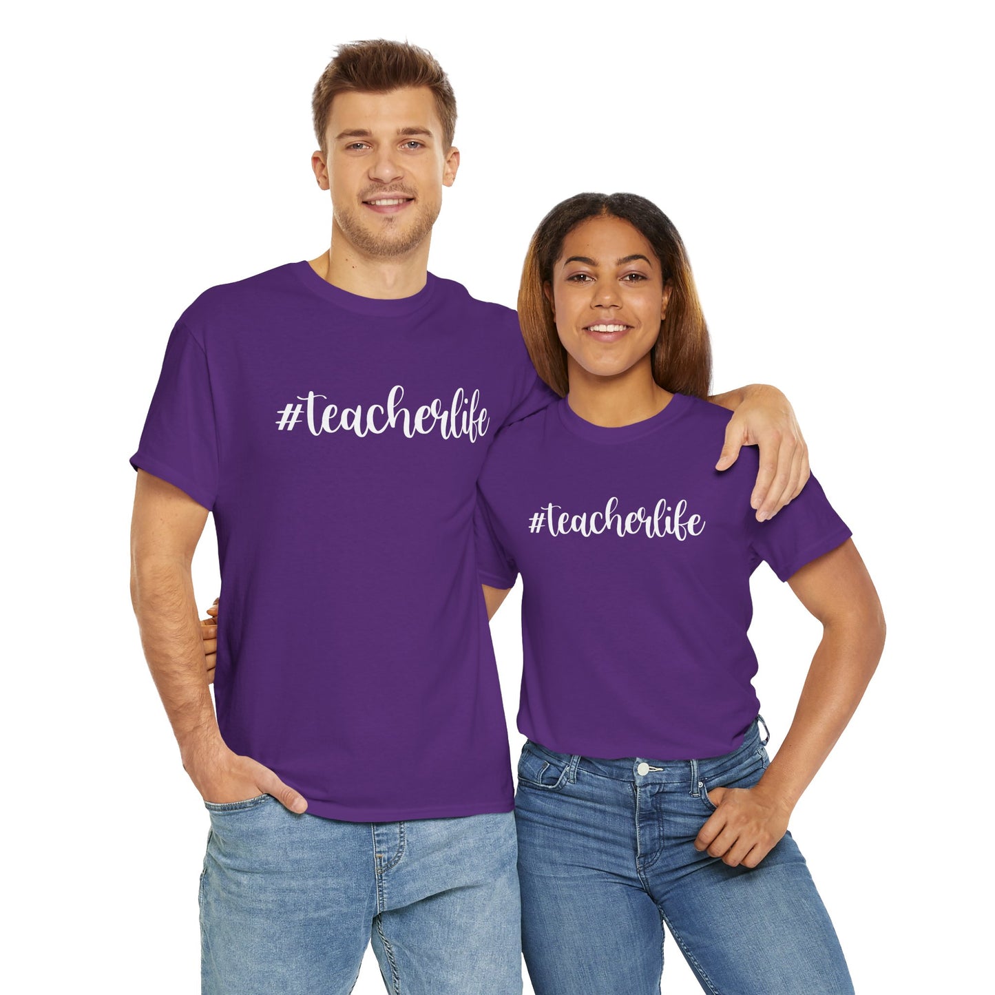 #teacherlife Unisex Heavy Cotton Tee