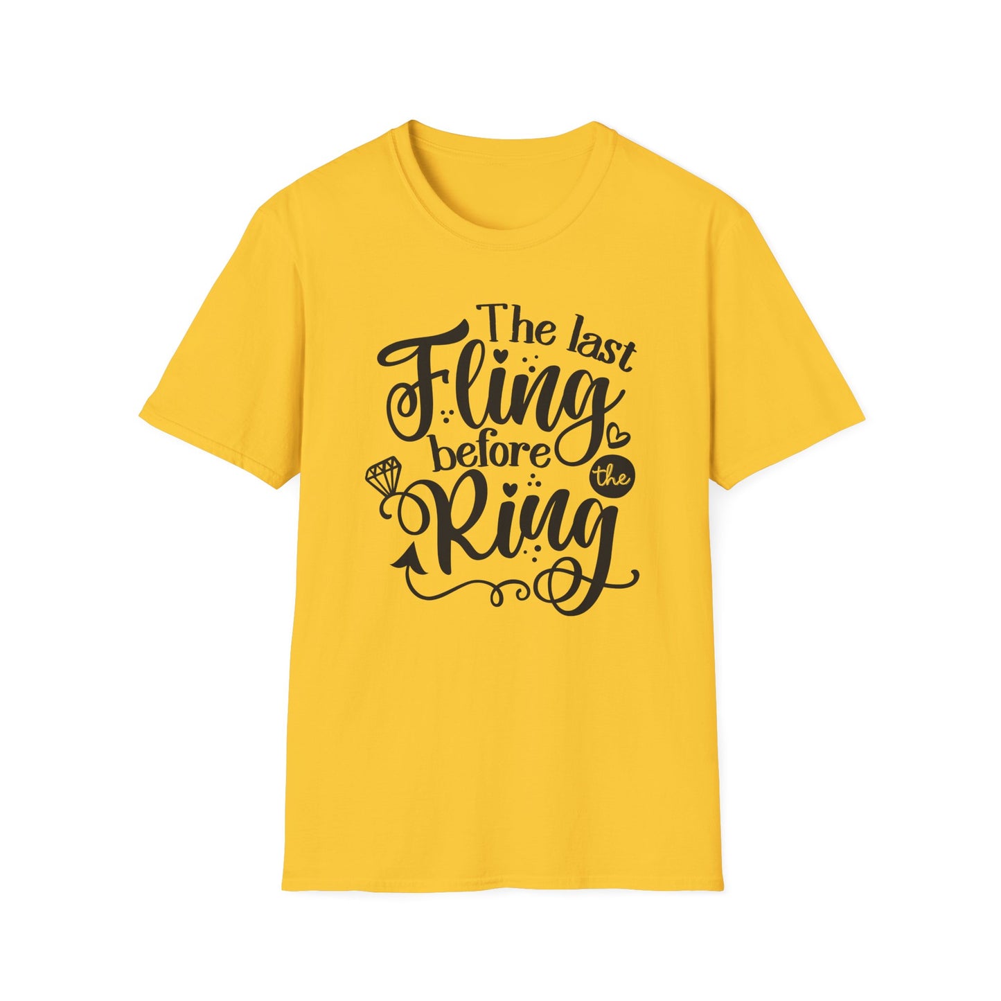 Bachelorette Softstyle T-Shirt - The Last Fling Before the Ring