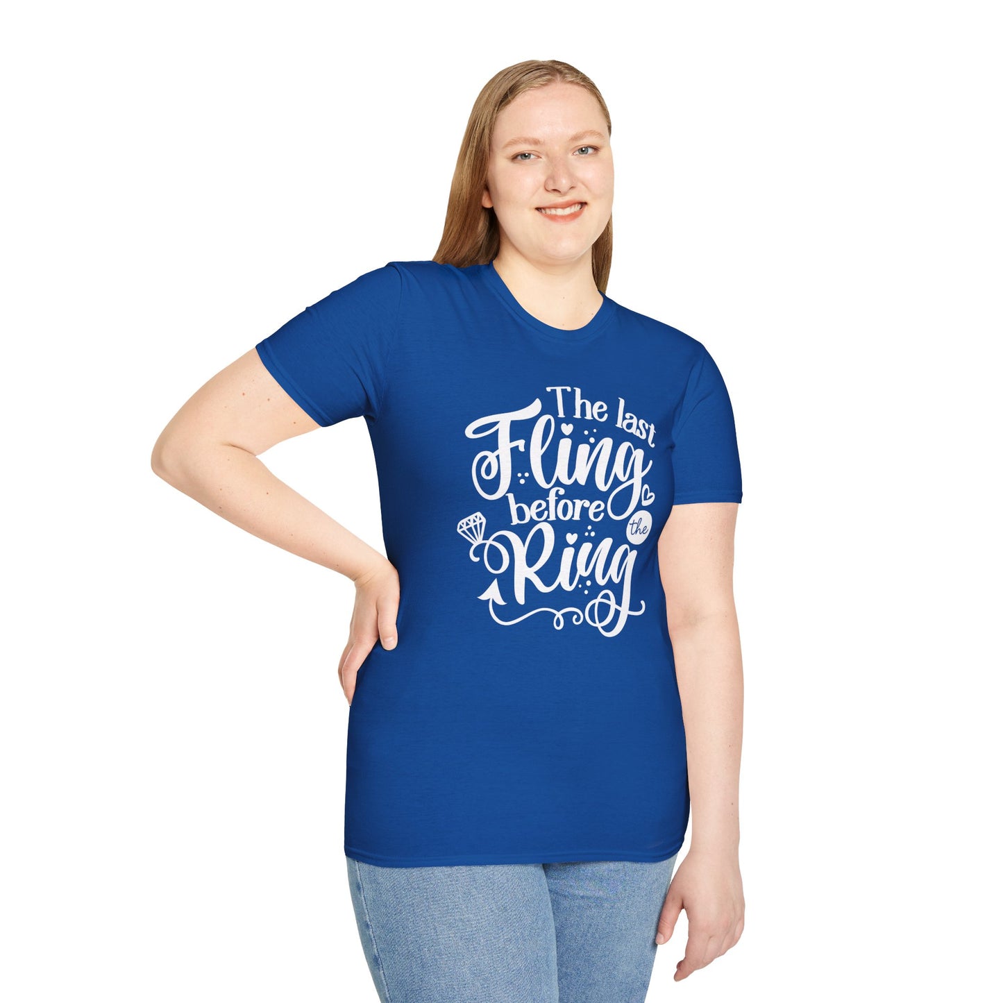 Bachelorette Softstyle T-Shirt - The Last Fling Before the Ring