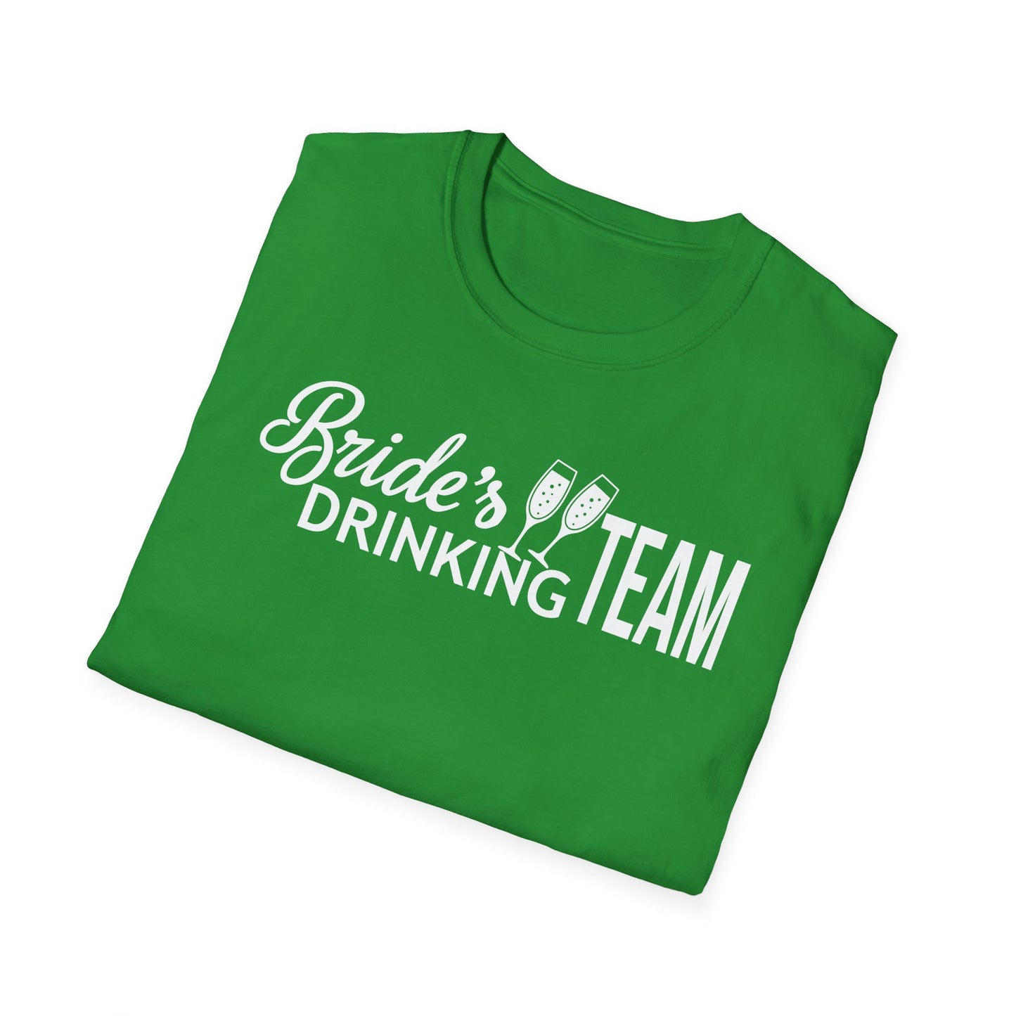 Bachelorette Party T-Shirt - Bride's Drinking Team