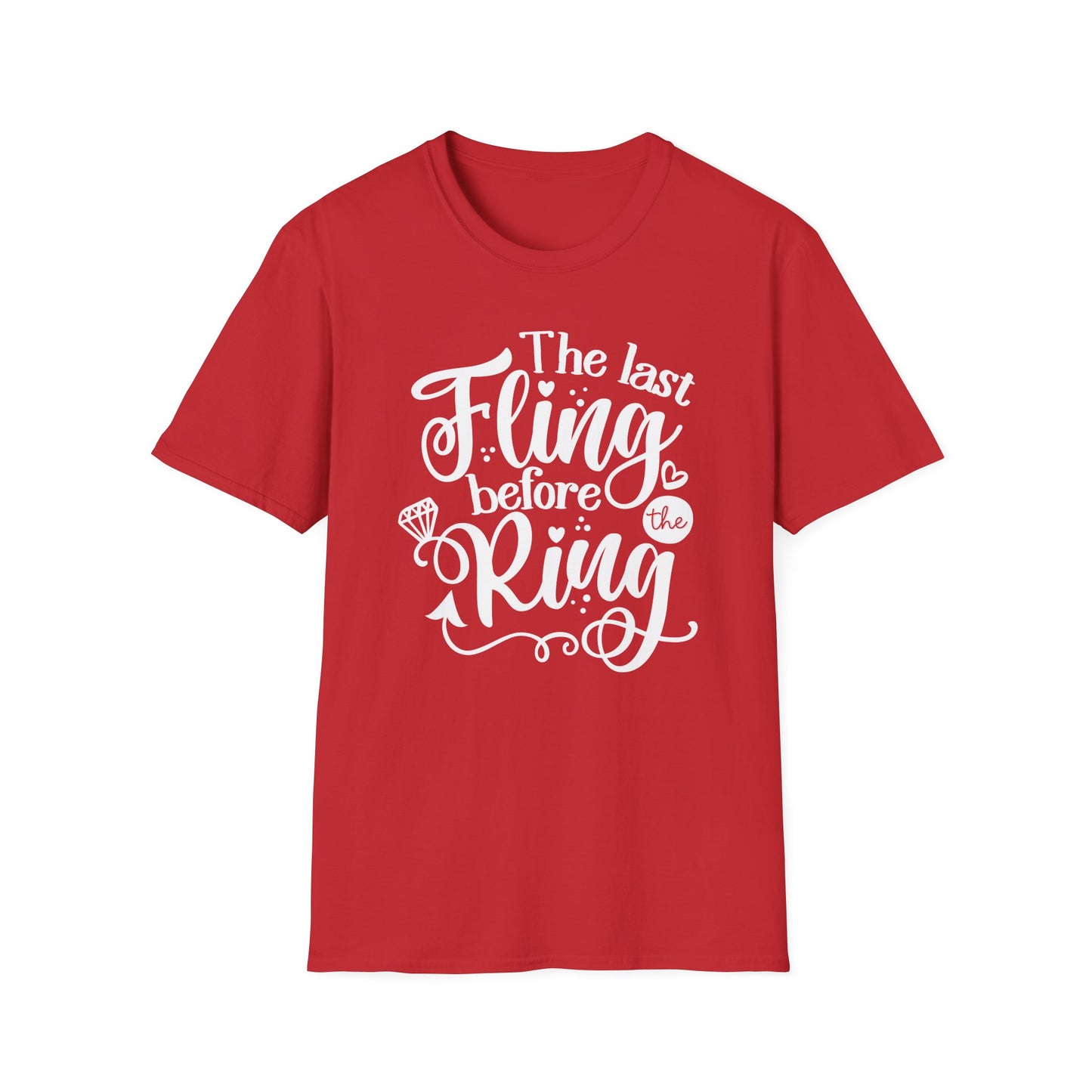 Bachelorette Softstyle T-Shirt - The Last Fling Before the Ring