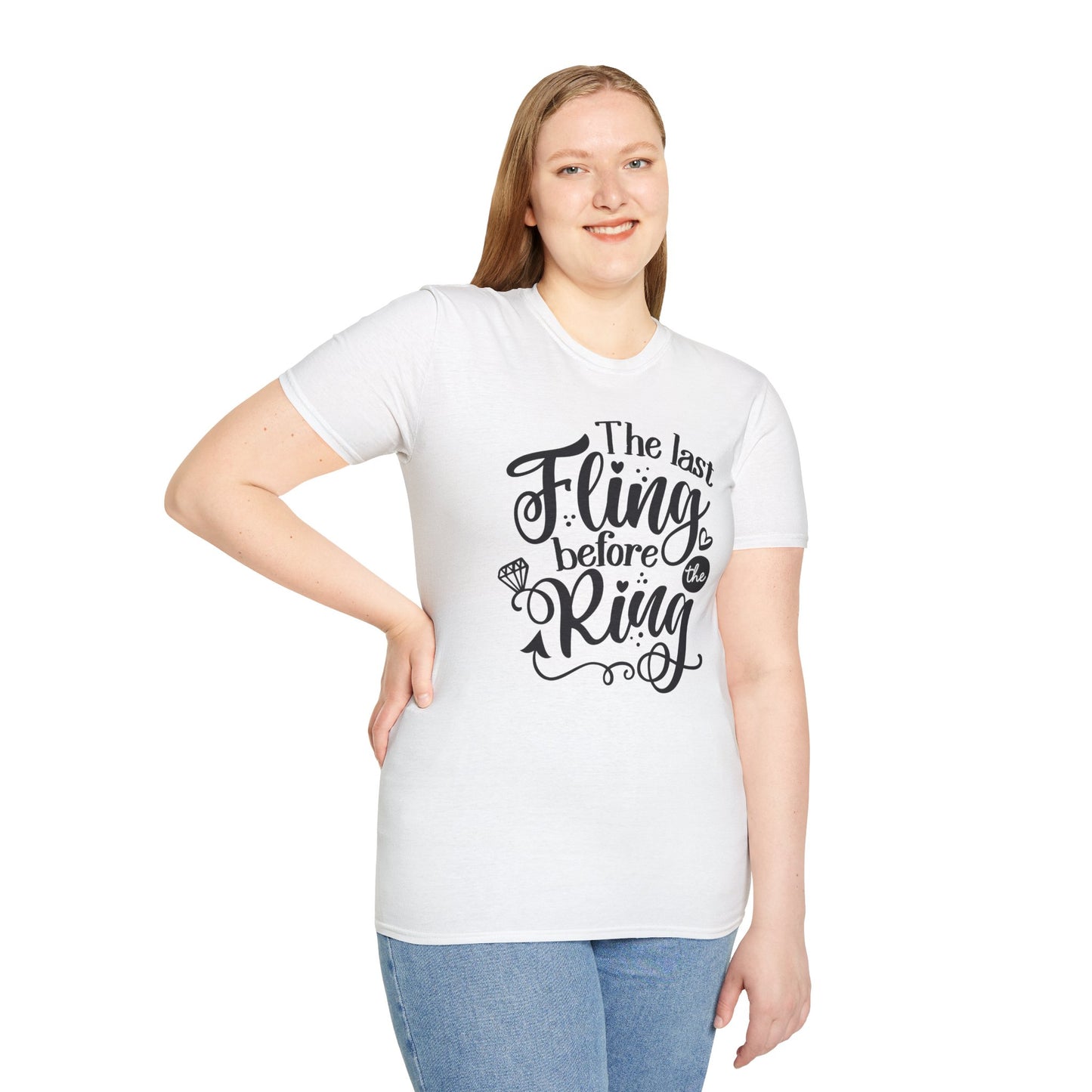 Bachelorette Softstyle T-Shirt - The Last Fling Before the Ring