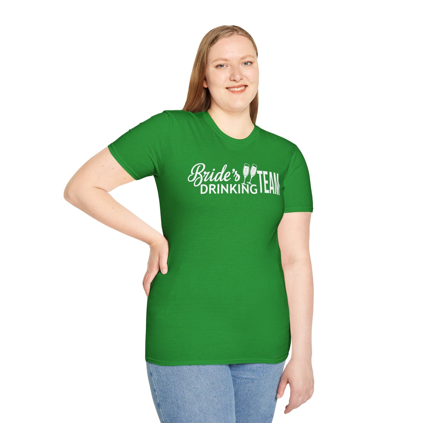 Bachelorette Party T-Shirt - Bride's Drinking Team