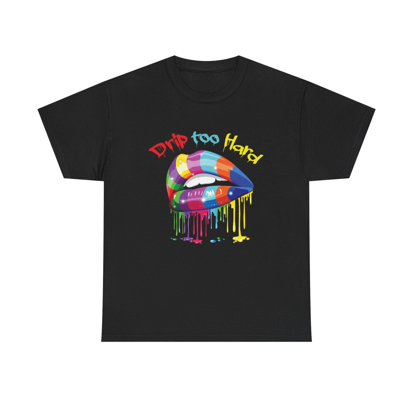 Fun Colorful Stylish Unisex Heavy Cotton Tee