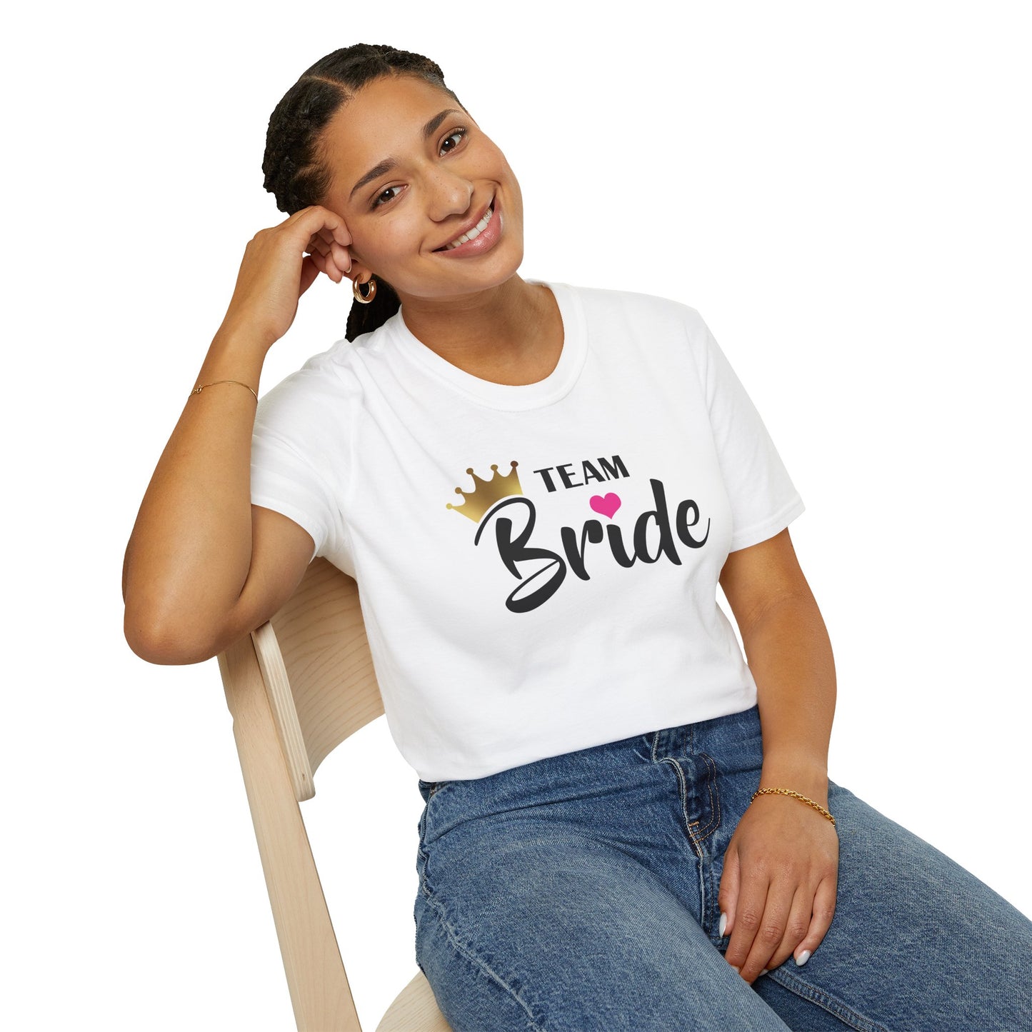 T-Shirt Bachelorette Team Bride Softstyle Unisex Tee