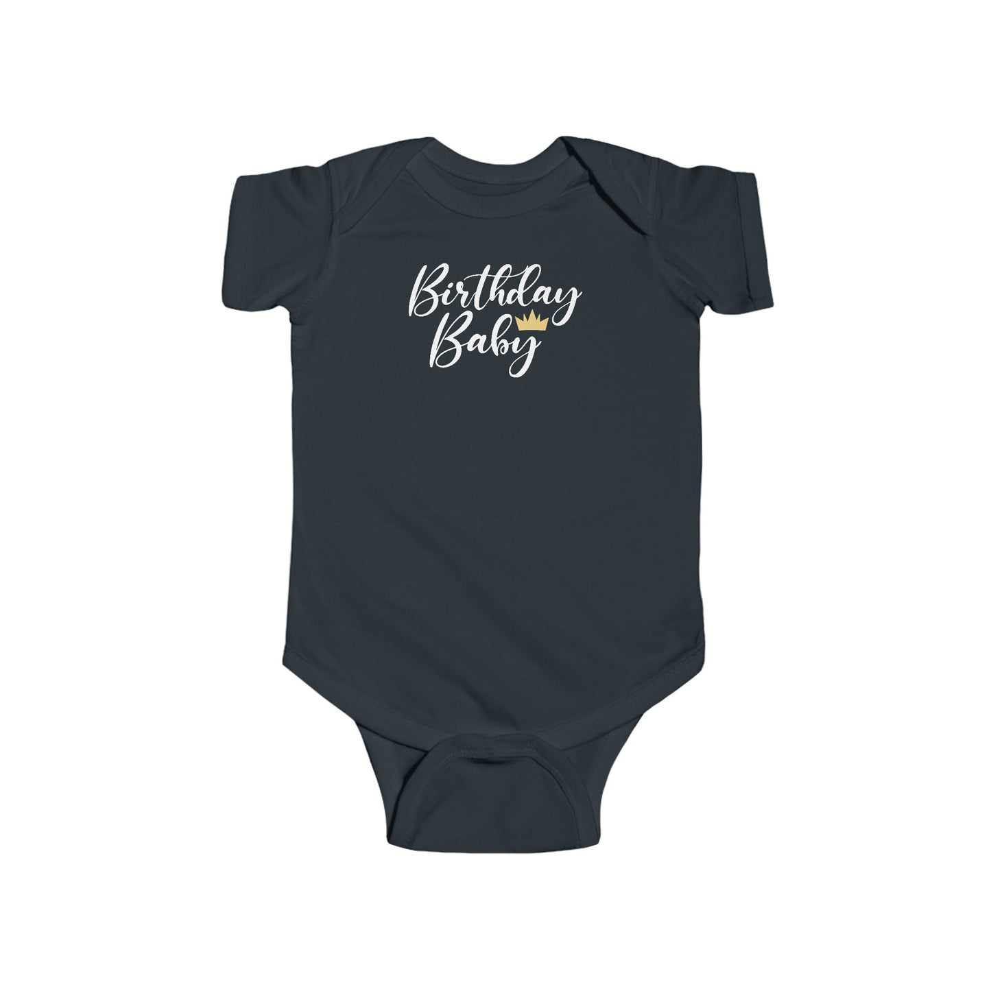 Birthday Baby Infant Fine Jersey Bodysuit