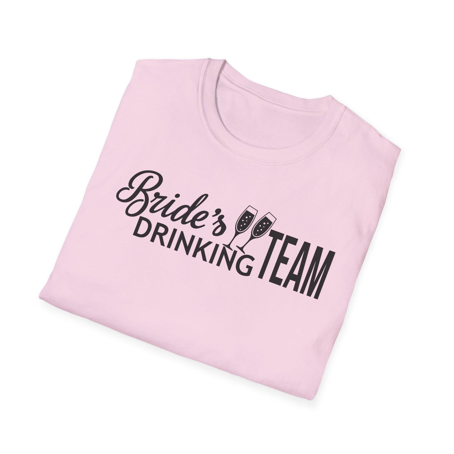 Bachelorette Party T-Shirt - Bride's Drinking Team