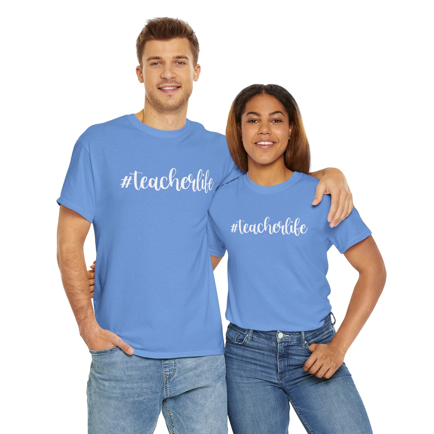 #teacherlife Unisex Heavy Cotton Tee