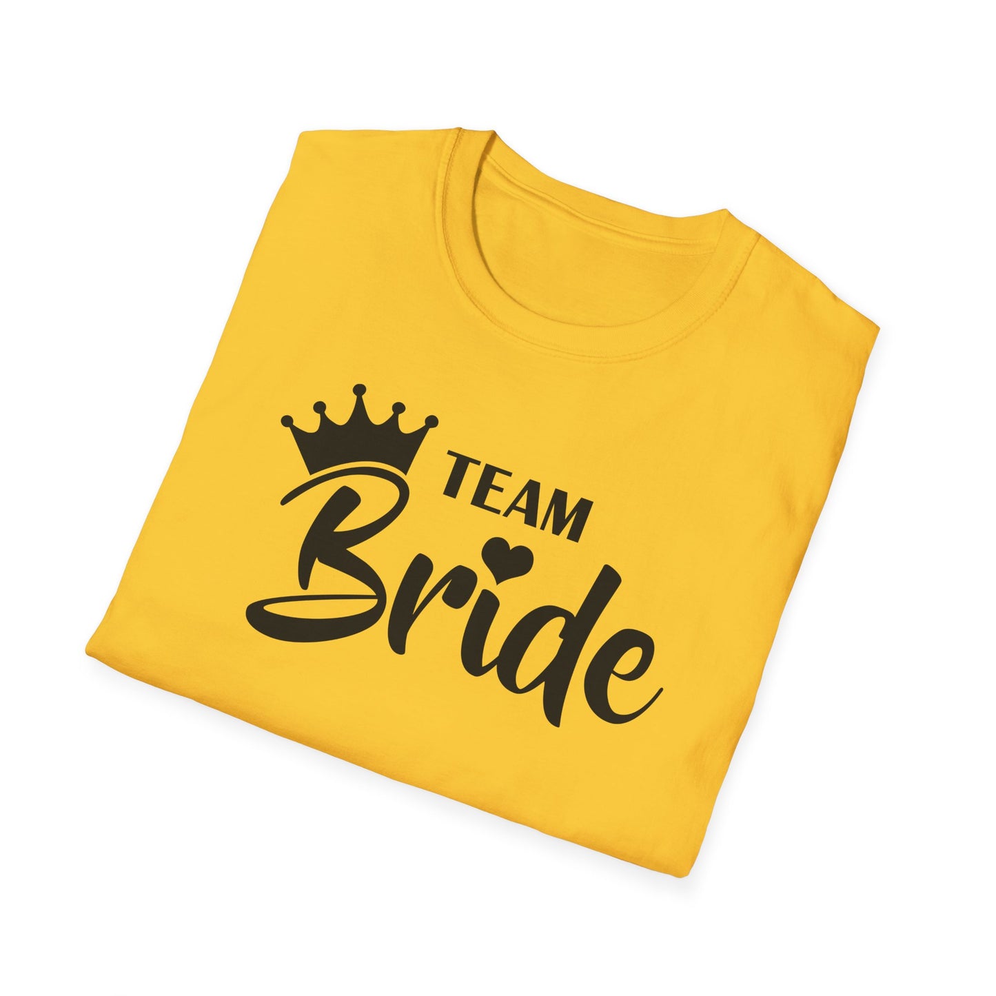 T-Shirt Bachelorette Team Bride Softstyle Unisex Tee