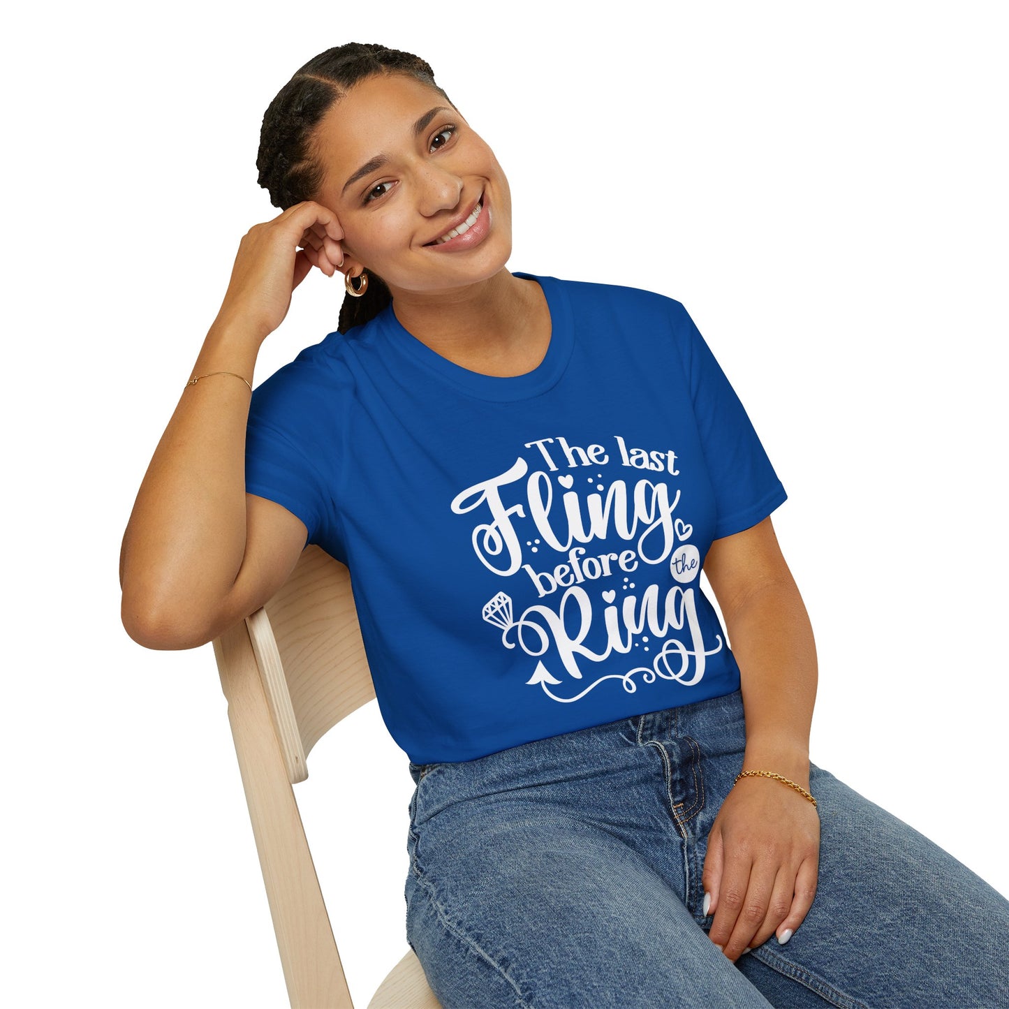 Bachelorette Softstyle T-Shirt - The Last Fling Before the Ring