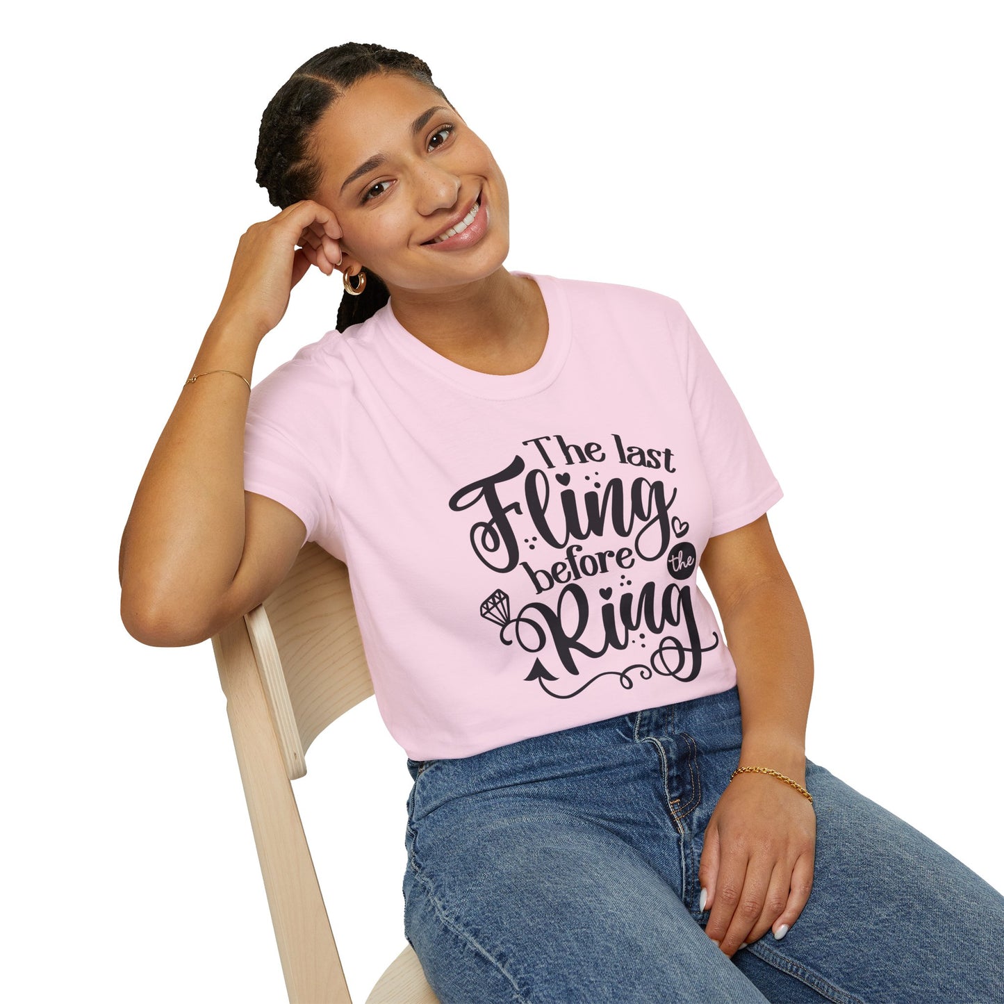 Bachelorette Softstyle T-Shirt - The Last Fling Before the Ring