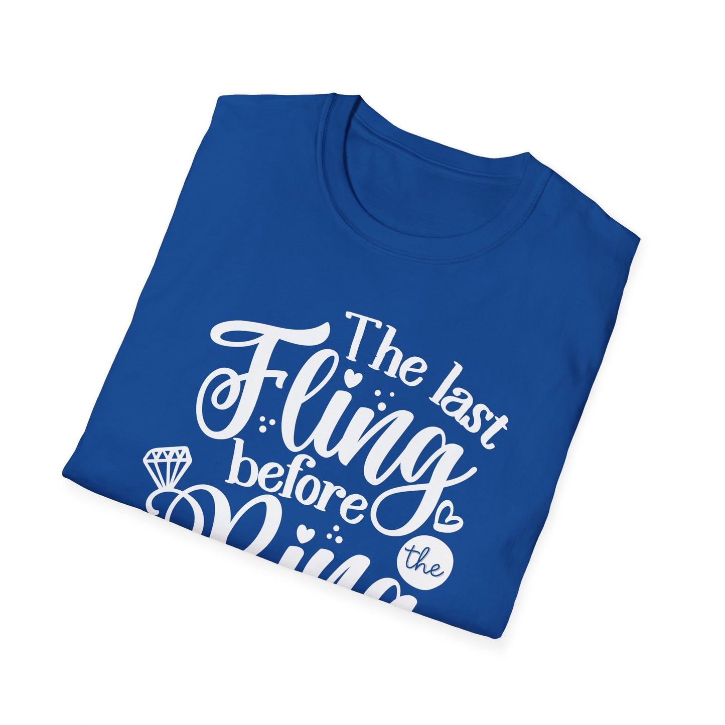 Bachelorette Softstyle T-Shirt - The Last Fling Before the Ring