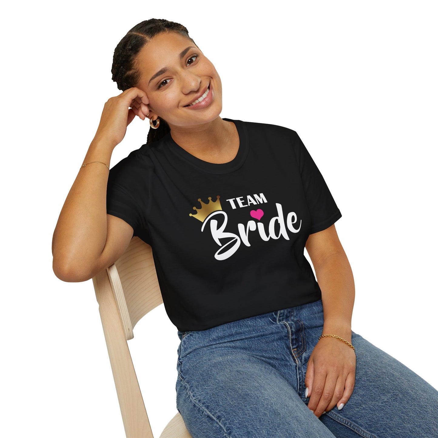 T-Shirt Bachelorette Team Bride Softstyle Unisex Tee