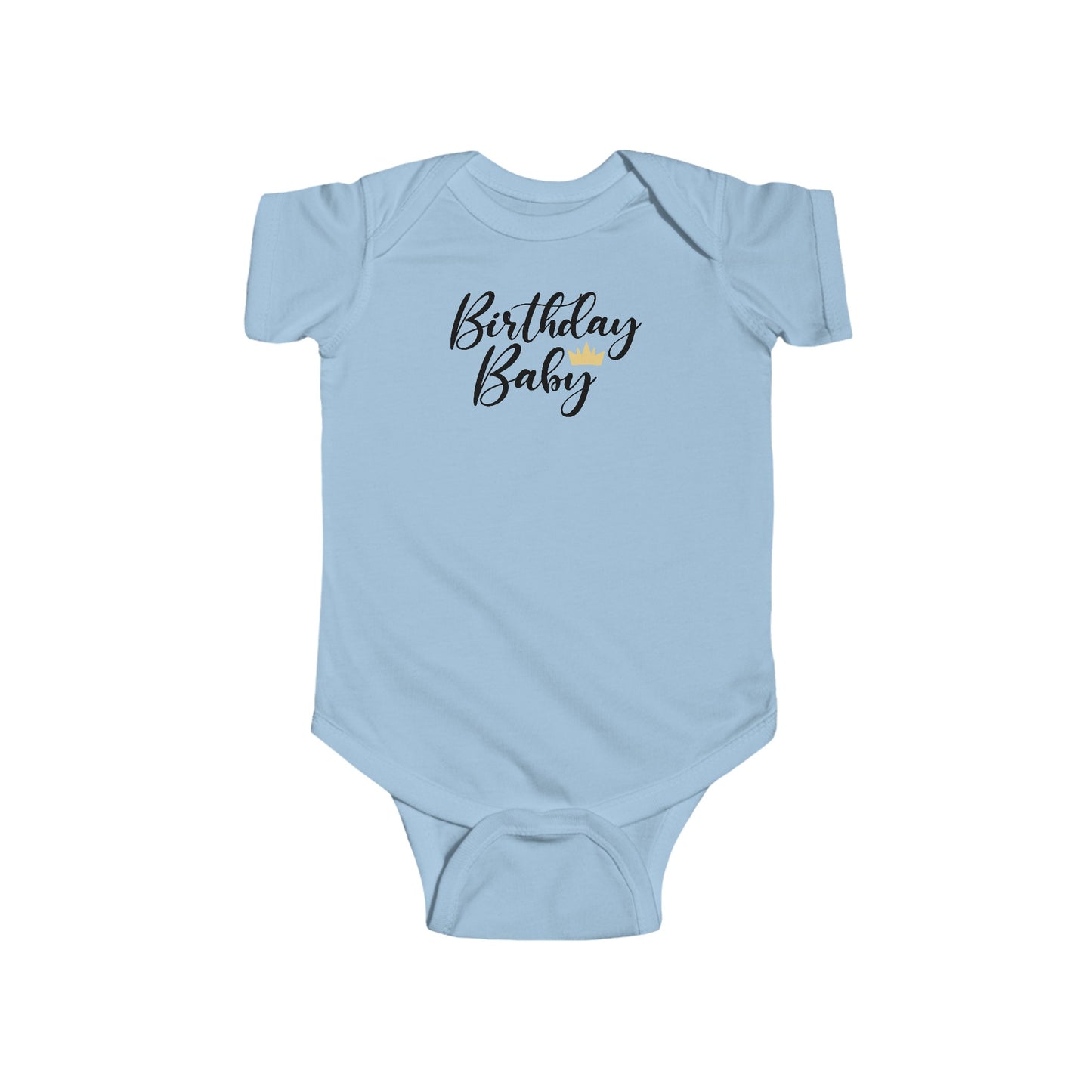 Birthday Baby Infant Fine Jersey Bodysuit