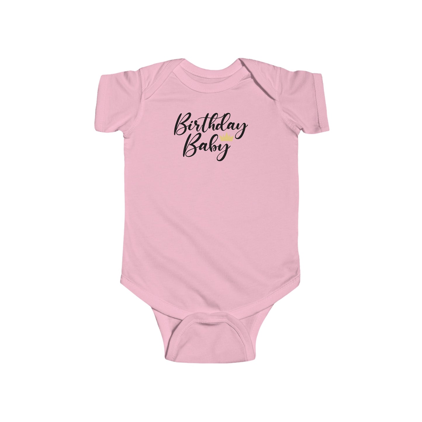 Birthday Baby Infant Fine Jersey Bodysuit