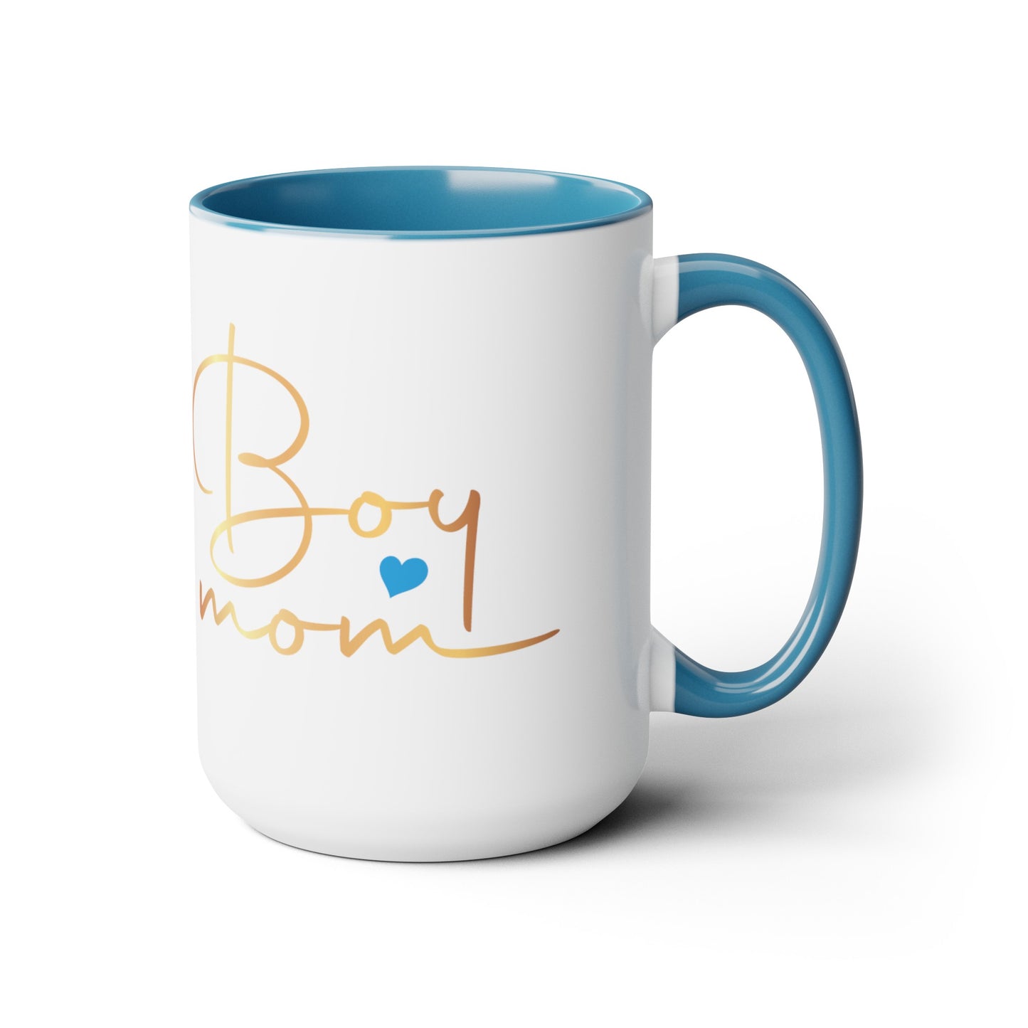 Girl Mom/Boy Mom Two-Tone Coffee Mugs, 15oz