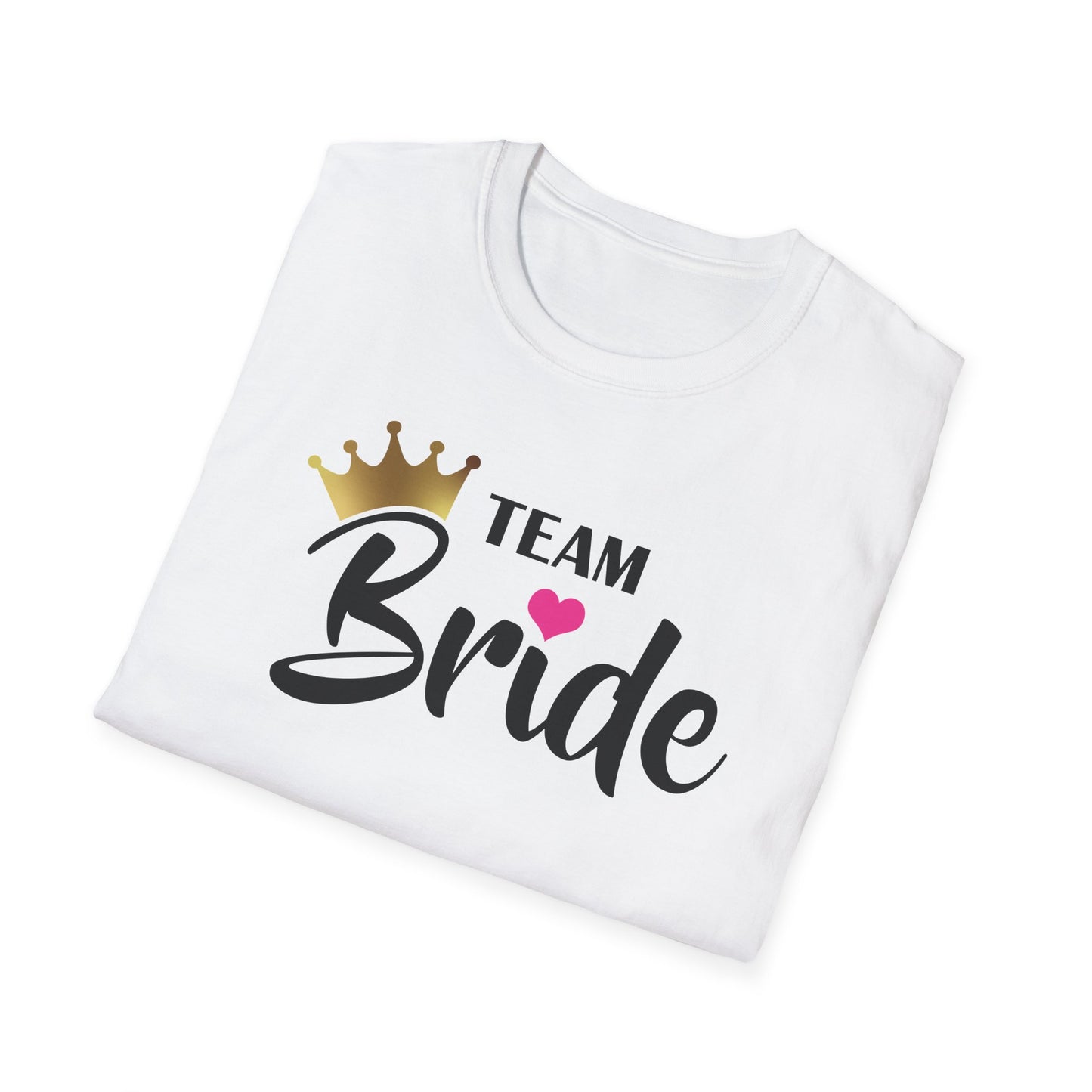 T-Shirt Bachelorette Team Bride Softstyle Unisex Tee