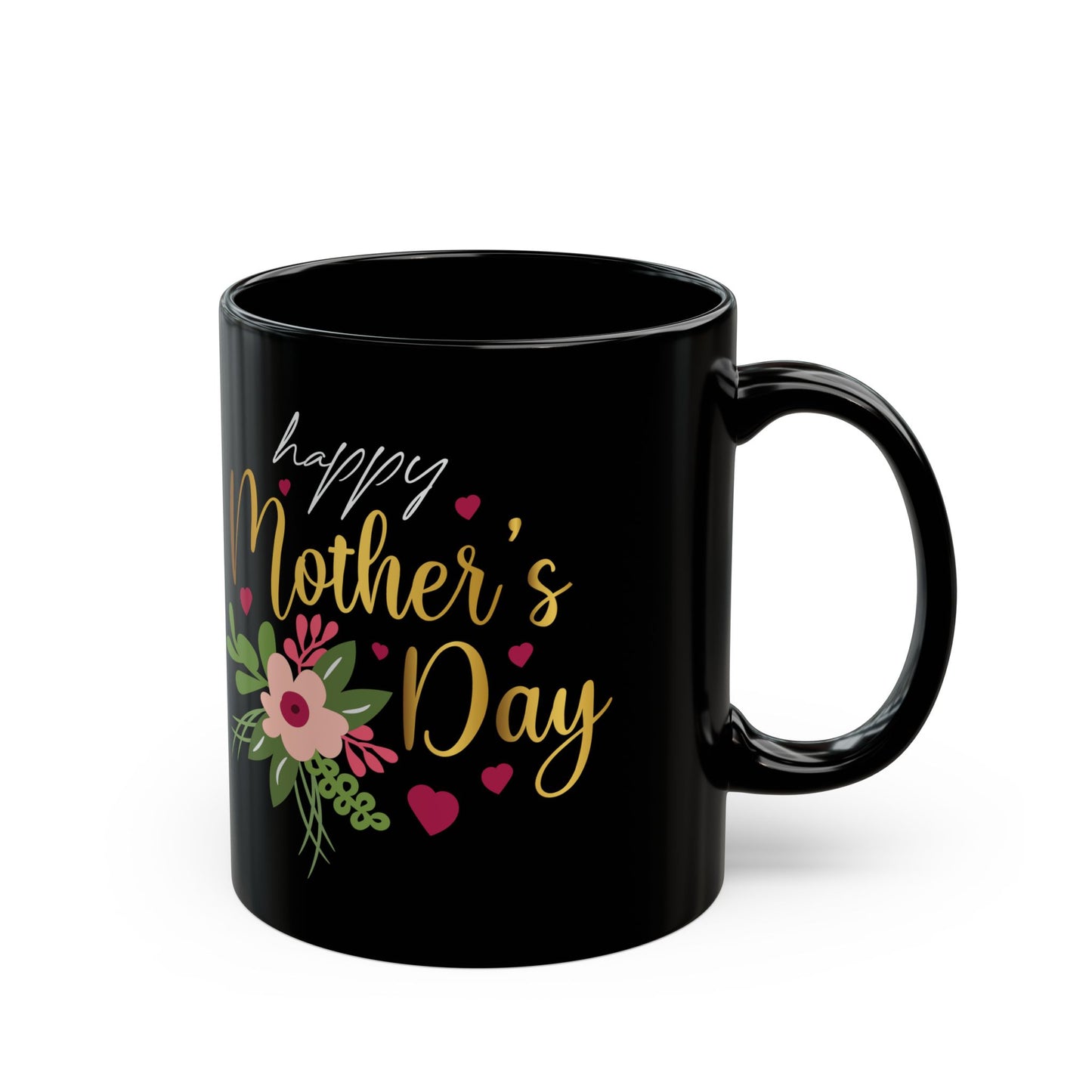 Happy Mother's Day Black Mug (11oz)