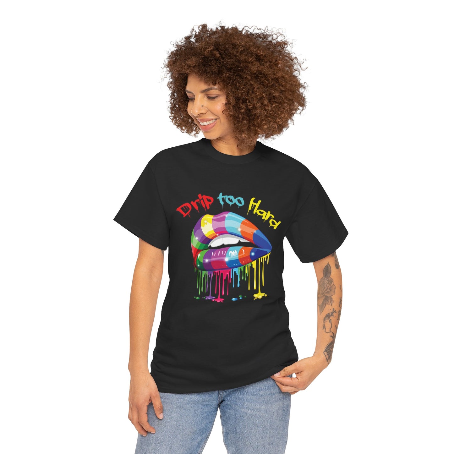 Fun Colorful Stylish Unisex Heavy Cotton Tee
