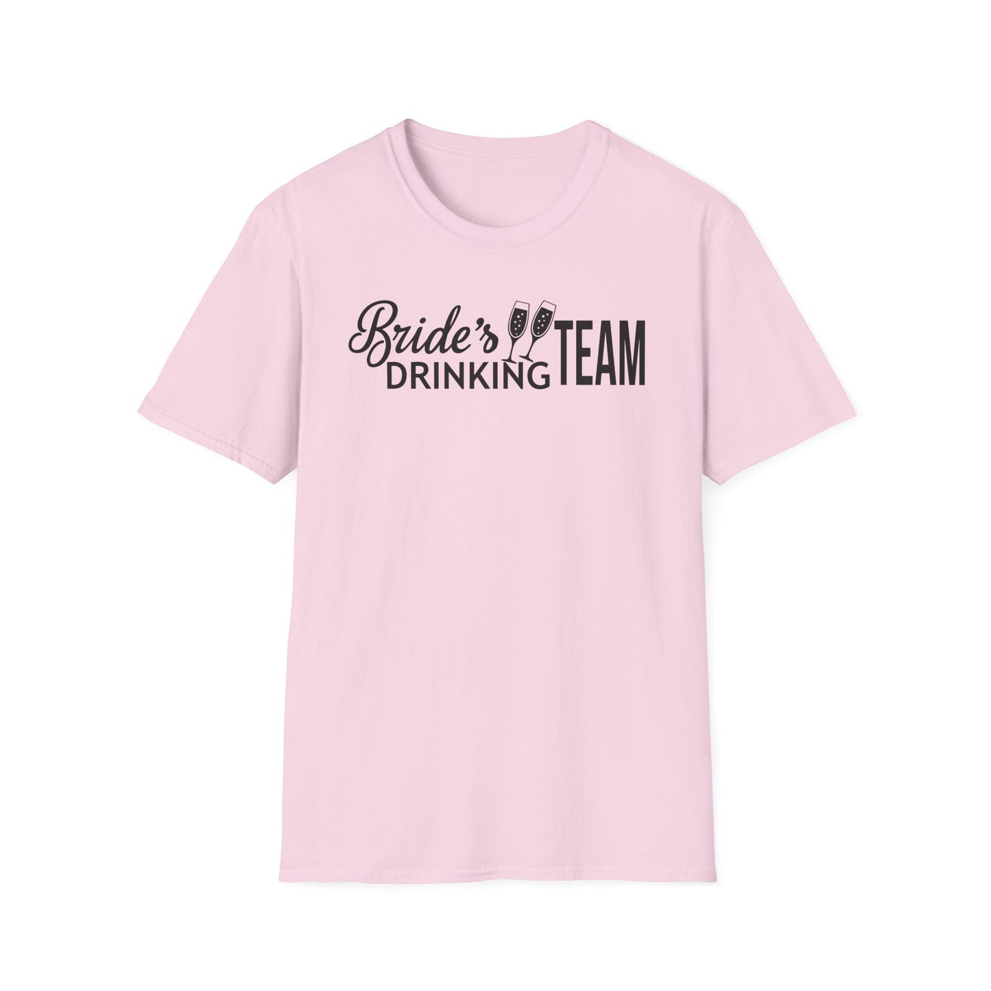 Bachelorette Party T-Shirt - Bride's Drinking Team
