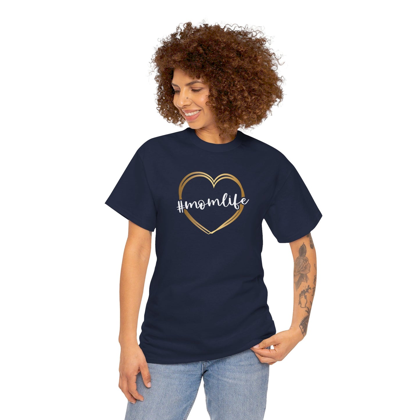 #momlife Unisex Heavy Cotton Tee