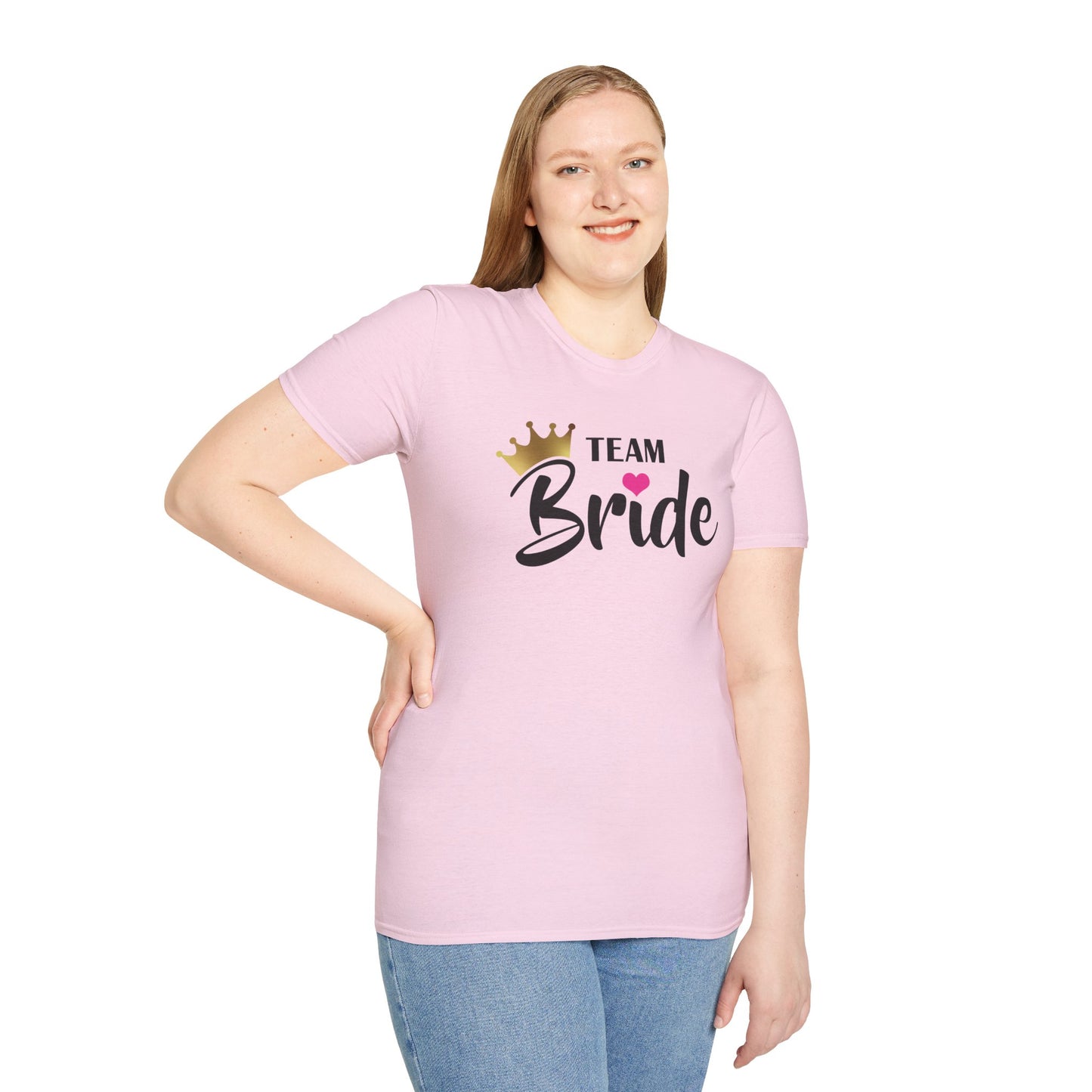T-Shirt Bachelorette Team Bride Softstyle Unisex Tee