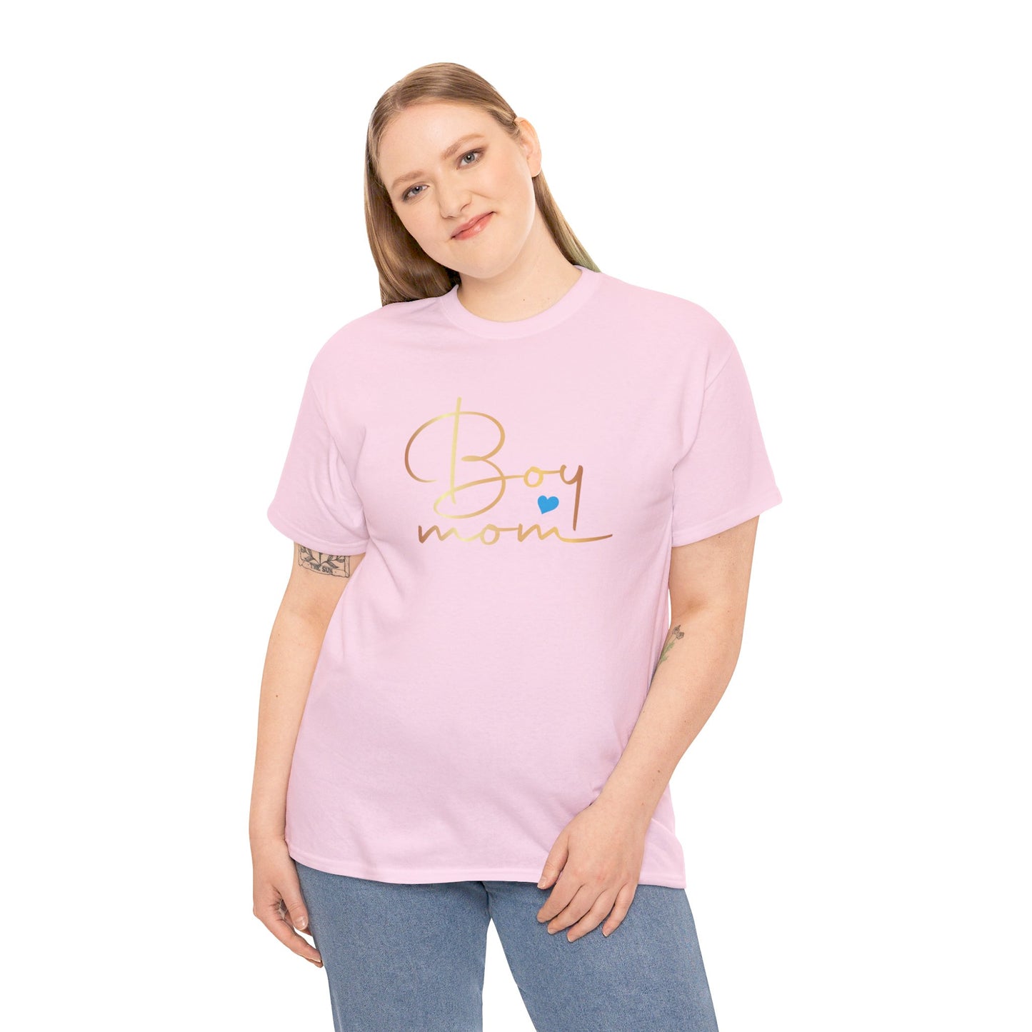 Boy Mom Unisex Heavy Cotton Tee