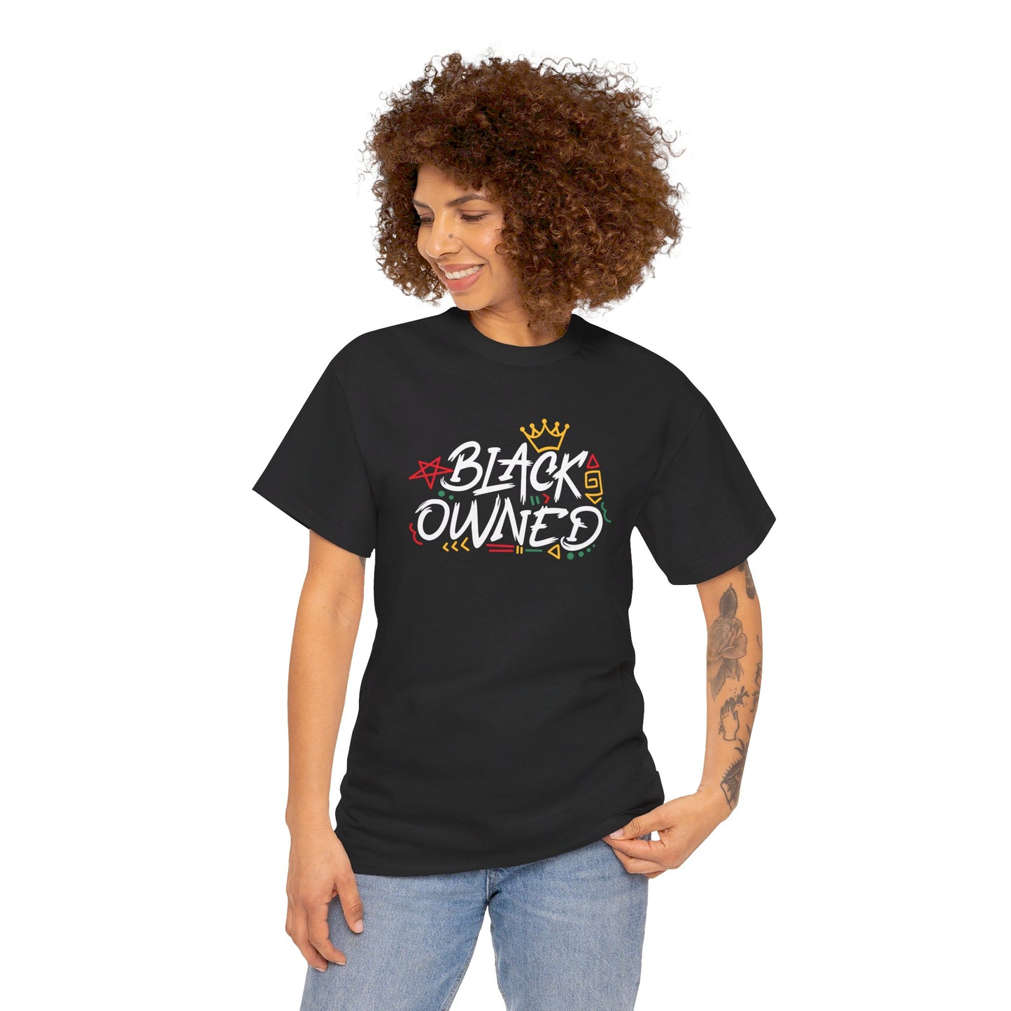 Black Owned Graphic Unisex Heavy Cotton Tee