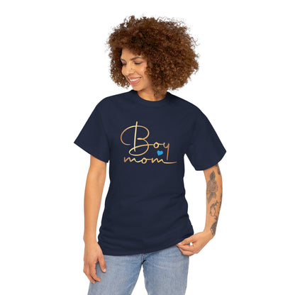 Boy Mom Unisex Heavy Cotton Tee