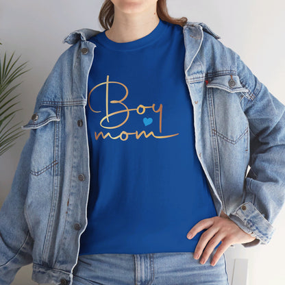 Boy Mom Unisex Heavy Cotton Tee