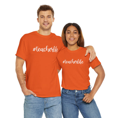 #teacherlife Unisex Heavy Cotton Tee