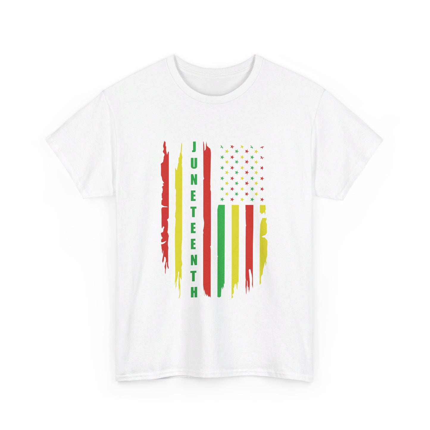 Juneteenth Flag Unisex Heavy Cotton Tee