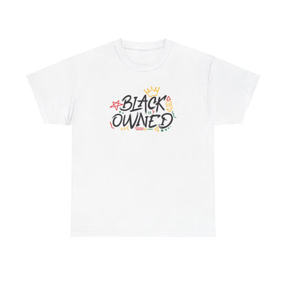 Black Owned Graphic Unisex Heavy Cotton Tee