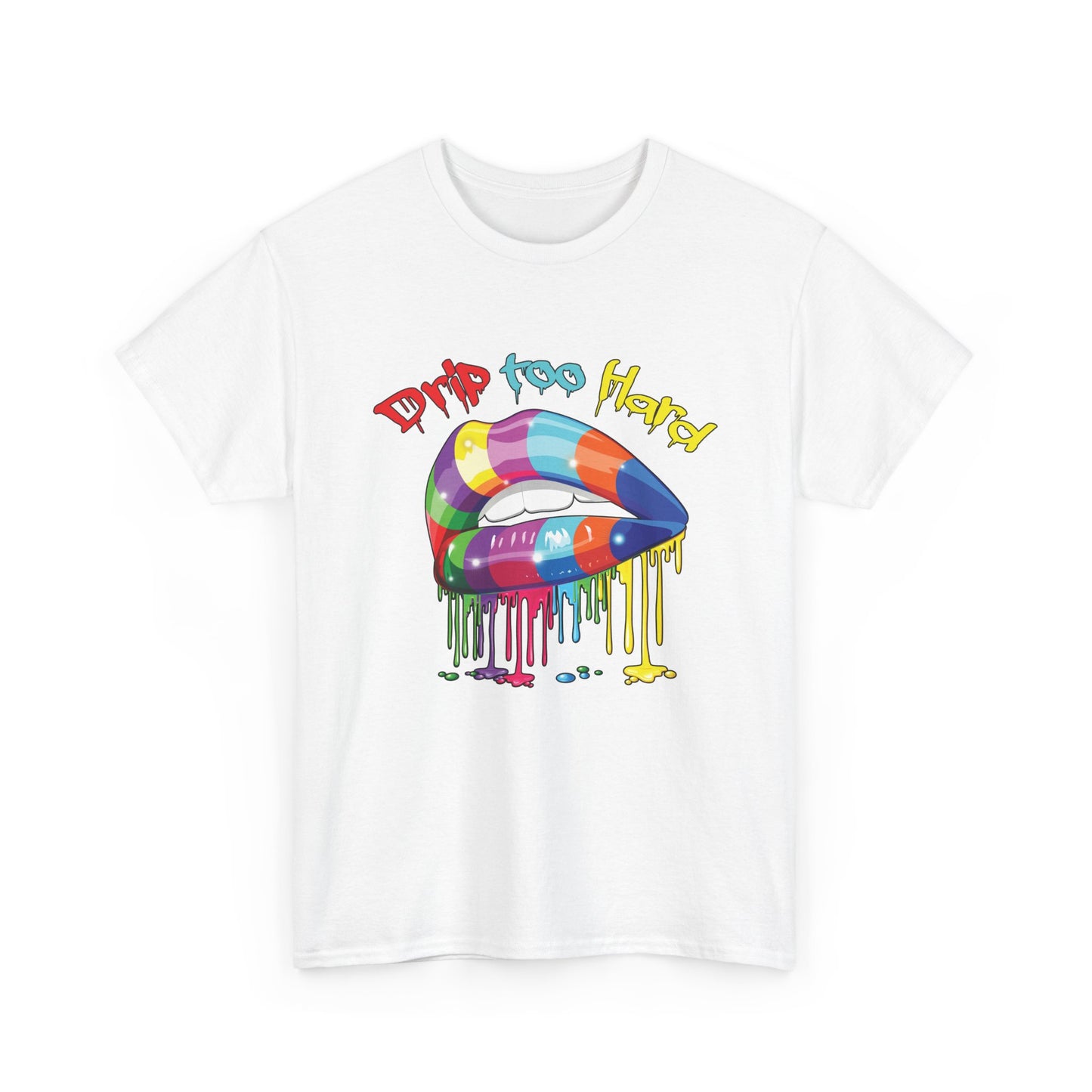 Fun Colorful Stylish Unisex Heavy Cotton Tee