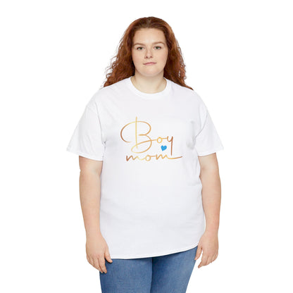 Boy Mom Unisex Heavy Cotton Tee