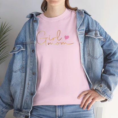 Girl Mom Unisex Heavy Cotton Tee