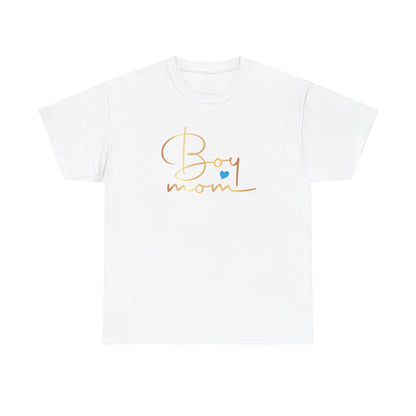 Boy Mom Unisex Heavy Cotton Tee