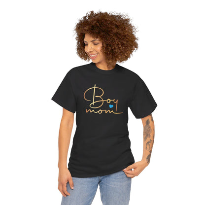 Boy Mom Unisex Heavy Cotton Tee
