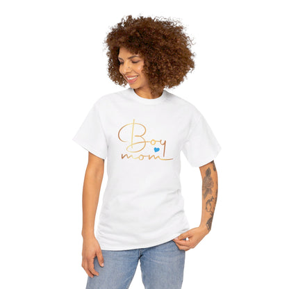 Boy Mom Unisex Heavy Cotton Tee