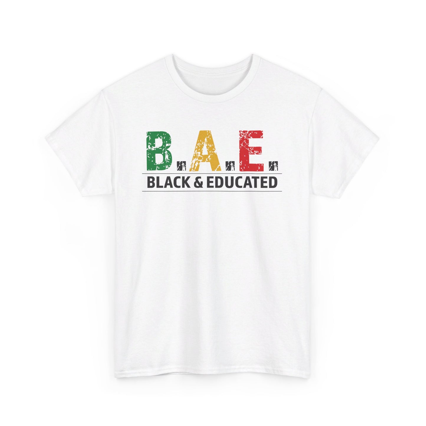 Black and Educated Unisex Heavy Cotton Tee