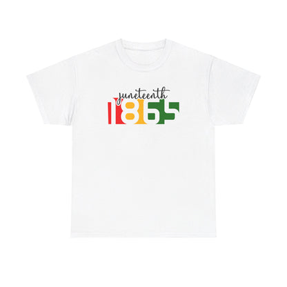 Juneteenth 1865 Unisex Heavy Cotton Tee