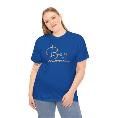 Boy Mom Unisex Heavy Cotton Tee