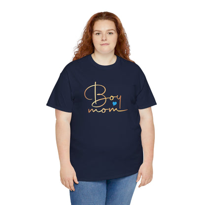 Boy Mom Unisex Heavy Cotton Tee